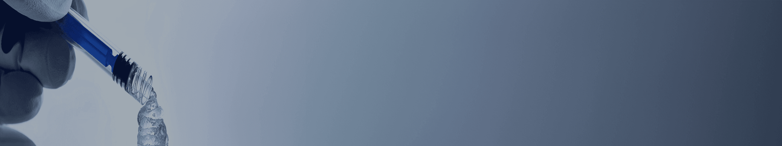 Light whte banner with waves