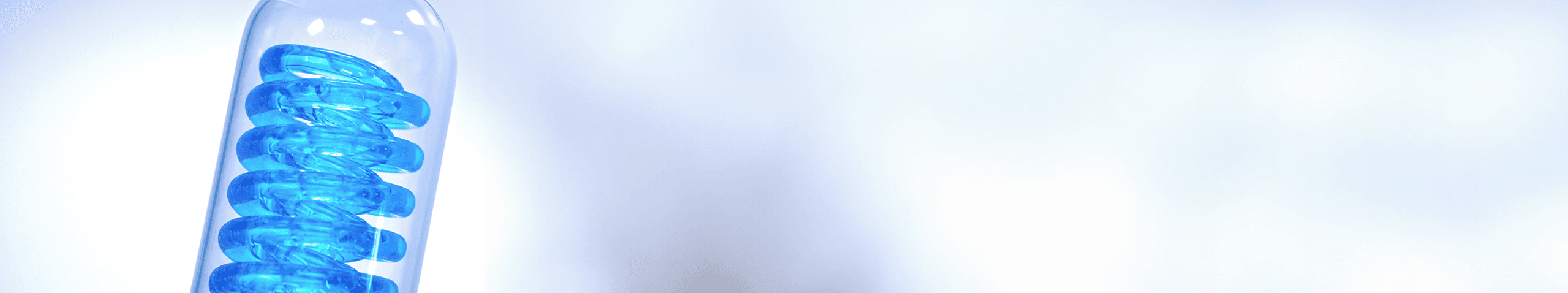 White banner with waves 