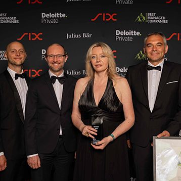Best managed companies in Switzerland award by Deloitte 