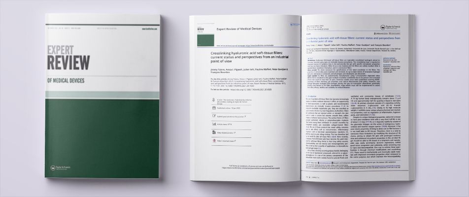 Crosslinking hyaluronic acid soft-tissue fillers: current status and perspectives from an industrial point of view